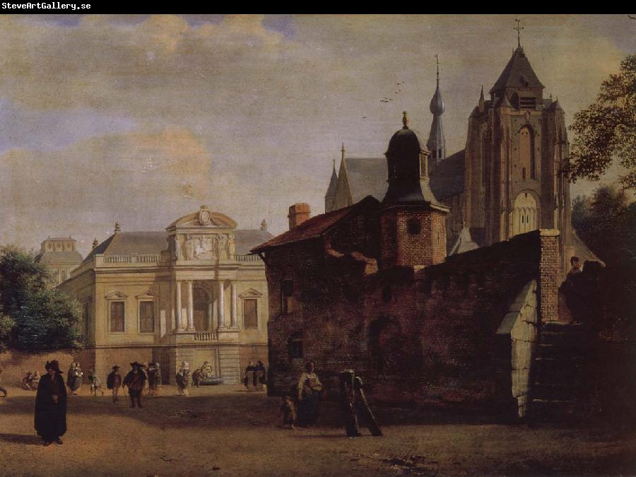 Jan van der Heyden Baroque palaces and the Cathedral